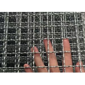 Custom 304 Stainless Steel Crimped Wire Mesh For Filter Application , 30m Length