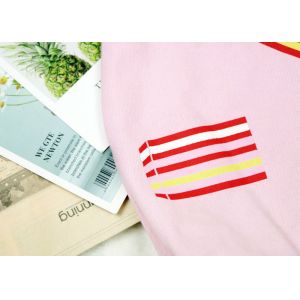 High Color Fastness Gift Canvas Tote Bags With Zipper Closure And Inside Pockets