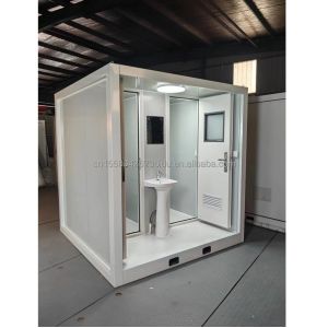 Flat Pack Container for Portable Outdoor Toilet Modified Shipping Container