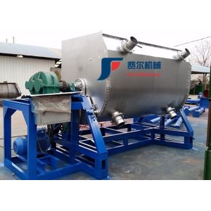 Wholesale Wall Coating Horizontal Lacquer Mixer Ribbon Agitators With Discharging Part from china suppliers