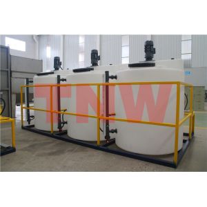 ISO 14001 1500L Automatic Dosing System Sludge Dewatering Equipment