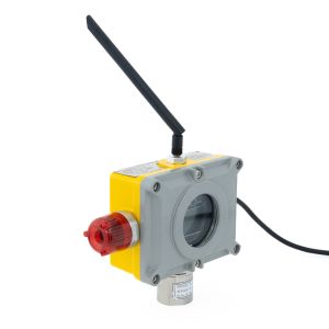 CE Approved Industrial Online Wall Mount LED Display Alarm Sensor LPG Gas Leak