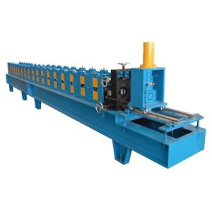 0.6-2.0mm Thickness 8-12m/Min Galvanized Steel Guide Rail Forming Machine With