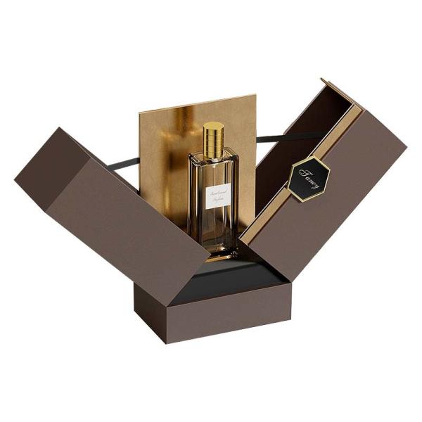 Quality Creative Cardboard Fragrance Perfume Boxes With Custom Design for sale
