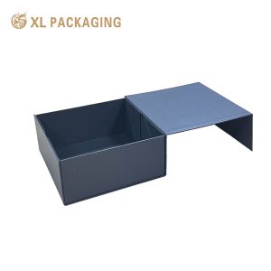XL Packaging Custom Packaging Box Factory Magnetic Black Bottle Packaging Box
