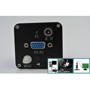 Build In Crosshair Generator HD Microscope Camera VGA Interface Direct To