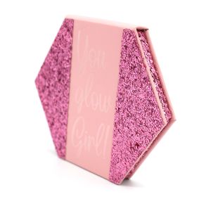 Hexagon Single Eyeshadow Packaging Empty Makeup Eyeshadow Palette