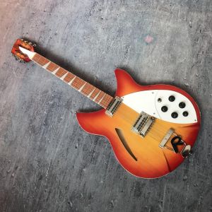 12-strings 360 electric guitar, with two outputs, lacquered sheen on the