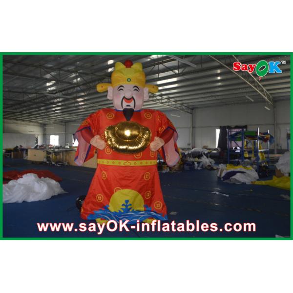 Festival celebration inflatable god of wealth events advertising inflatable