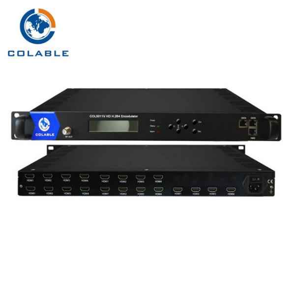 Quality COL5011V 20 Channels HDMI To RF Modulator 8 RF Carrier Output HD RF Modulator for sale