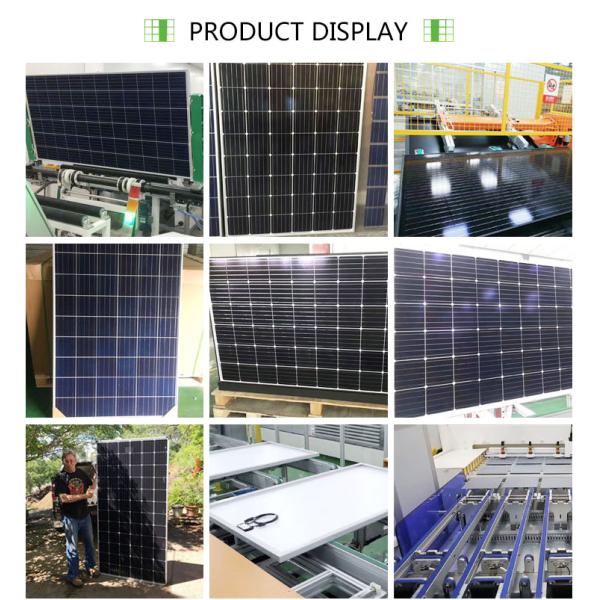 6BB 9BB Mono Perc Solar Panel 500W 520W 550W Solar Power Panel