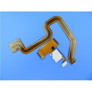 Impedance Controlled FPC Board Made On Polyimide With Immersion Gold