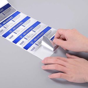 Self Adhesive Waterproof Printable pantone Custom Packaging Stickers