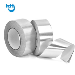 High Temperature Resistant Flame Retardant Aluminum Foil Tape 33m / 66m
