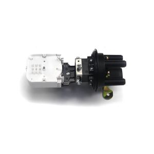 48FO Optical Splice Closure Fiber Dome Enclosure 1 In 3 Out Dustproof Waterproof