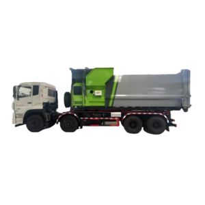 Swing Removable Hook Roll Arm Skip Loader Compactor Garbage Truck with Manual