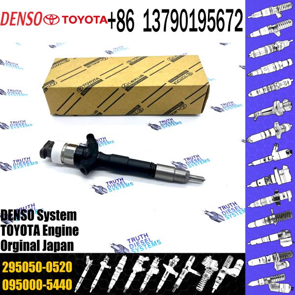 Diesel injector 260100-6010 295050-0520,23670-0L090 for common rail 23670-30400,23670-09350