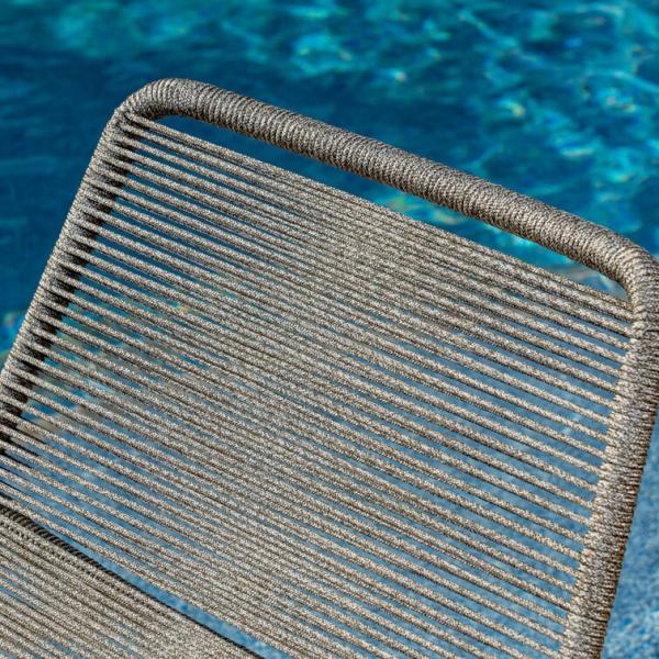 Minimalist Design Garden Set 2 Seating Outdoor Furniture Lounge Set for Poolside Garden