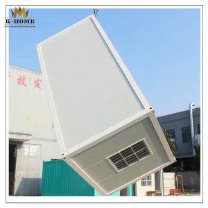 Mobile Flat Pack Prefab House Quick Assembly White Gray Fire Proof Panel