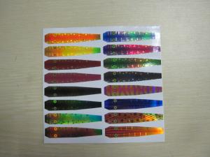 Wholesale Holographic Reflective Head Back Printed Adhesive Labels in Fishing Lure from china suppliers