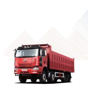 China Large 12W J5P Heavy Duty Dump Truck 8X4 Model CA3310 280HP 320HP on sale