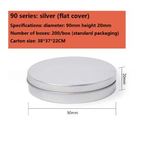 Customized Cosmetic packaging Tinplate/Aluminum Alloy Box with High-definition