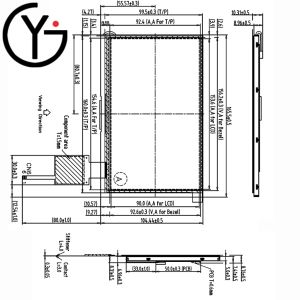 Wholesale 7.0 inch 1024*600 wled tft lcd display with touch screen AM-1024600K7TMQW-T19H from china suppliers
