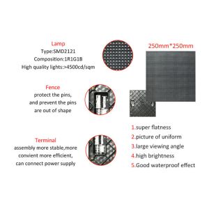 High Brightness Light Indoor Rental P3.91 P4.81 SMD Led Module