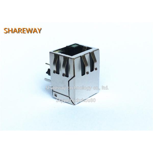 2250013-8 RJ45 Connector With Integrated Transformer For HUB,PC card, Switch,