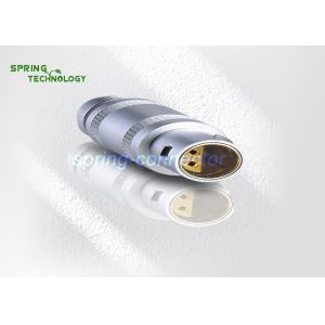 SPRING Push Pull Self-Latching Cylindrical Connectors With Stepped Inserts