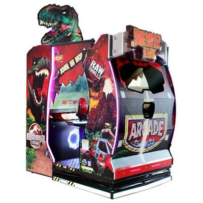 1 - 2 Players Rambo Shooting Arcade Machine New Jurassic Park Funshare 350KG