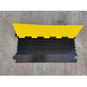 Heavy Duty Plastic Cable Protector Ramp Cord Cover 1/2/3/4/5 Channel Speed Hump