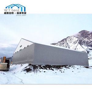 500 Sqm Movable Temporary Warehouse Tent Tear Resistant Cover
