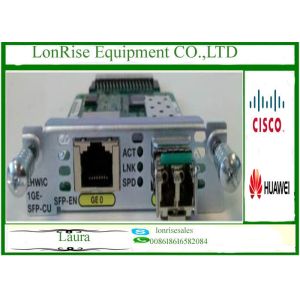 Cisco HWIC-1GE-SFP-CU 1 Port Dual Cisco Network Modules SFP Or RJ45 CiscoCard