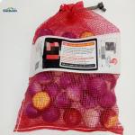 Small White Plastic Leno Net Onion Sack with Draw String Custom Order Accepted