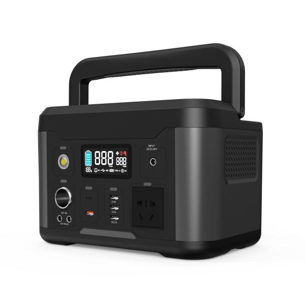 Quality 500w portable power station solar generator with wireless charging for campers for sale