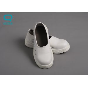 Leathering ESD Cleanroom Shoes With Effectively Leak Static Electricity