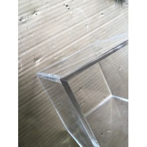 Customized Clear Acrylic Display Boxes Acrylic Display Risers Falling Resistance
