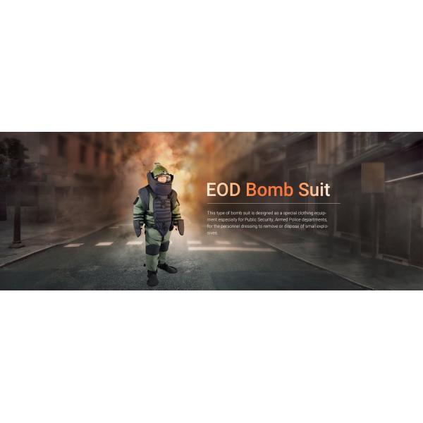 AR-II Explosive Ordnance Disposal Suit With Cooling Suit Communication System