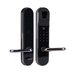 Bilateral Optical Finger Vein Recognition Smart Door Lock Aluminum Alloy