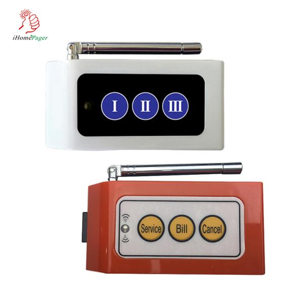 Most Cheap Wireless Calling System Coffee Restaurant waiter bell