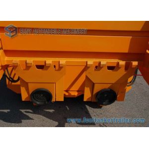 Horizontal Compression 6x4 Hook Lift Garbage Trucks With Hanging Barrel