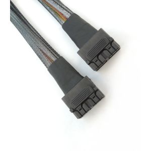 RoHS CE Dual Port Density 30AWG Internal SAS Cable