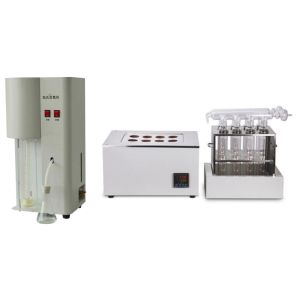 Semi automatic 8-hole Kjeldahl nitrogen analyzer GB/T6432-2018 Measurement range