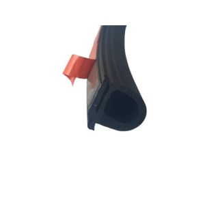 Automotive Door Seal Strip 3m Self Adhesive 14*12mm D-shape Epdm Rubber Foam for