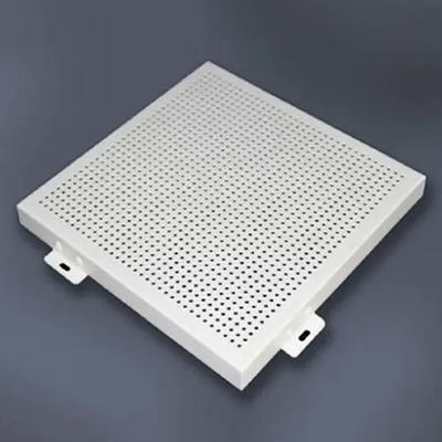 Exterior Wall Cladding Aluminum Sheets With Perforated Patterns For Building Decoration
