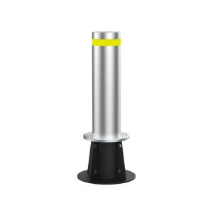 Retractable 1000mm Height Electric Parking Bollards Car Park Security Posts