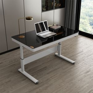 Nordic Luxury Coffee Table Height Adjustable Wooden Standing Desk for Home