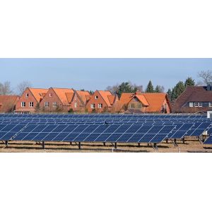 Galvanized Base Ground Mounted Solar PV Systems , Metal Photovoltaic Mounting