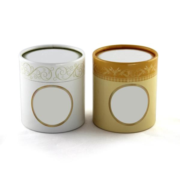 Unique Designed Plastic and Paper Composite Cans for Facil Mask , Cosmetics , Skincare And Cream